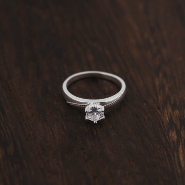 Destiny's Promise Ring Moissanite