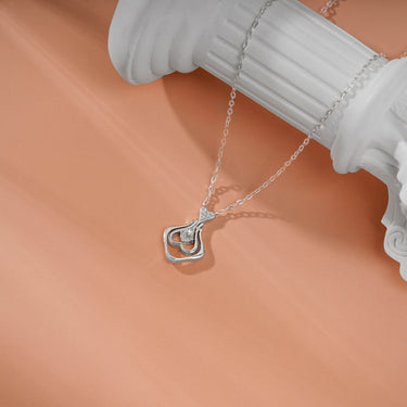 Upside Down Heart Necklace