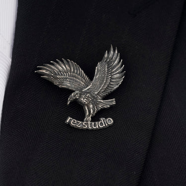 Majestic Eagle Lapel Pin - Personalized Corporate Gift