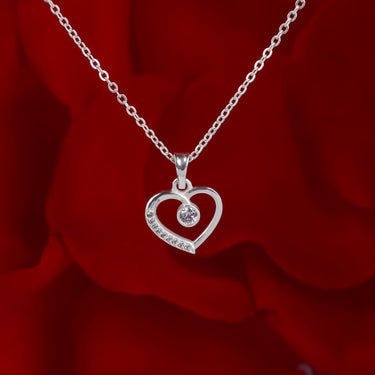 Personalized Gifts for Wife - Heartfelt Necklace - Happy Valentine's Day, You're the love of my life, today and forever.