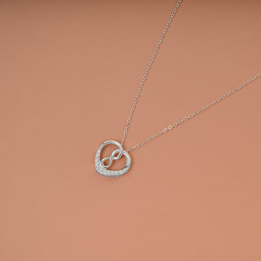 Personalized Gift from Parent to Bride - Infinity Knot Heart - You Always In My Heart