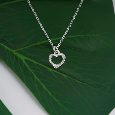 Personalized Gifts for Wife - Cherished Heart Necklace - Happy Valentine's Day, With you, every day feels like Valentine’s Day.