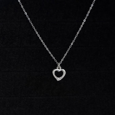 Personalized Gifts for Wife - Cherished Heart Necklace - Happy Valentine's Day, With you, every day feels like Valentine’s Day.