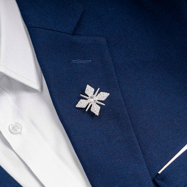 Lapel Pin the Flower in Four Brilliant Ways