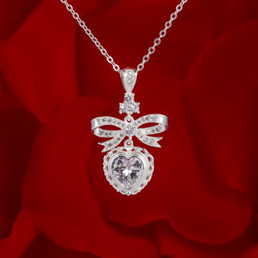 Personalized Gift For Mom - Eternal Love Necklace - Moissanite - Happy Mother's Day 2, to My Beautiful Mother