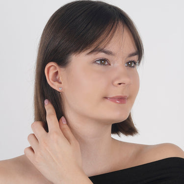 Tiny Heart Earrings