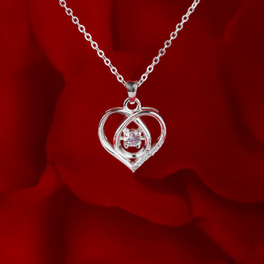 Personalized Gift For Soulmate - The Perfect Heart Symbol Necklace - Happy Valentine's Day, Love You Forever and Always, Your Soulmate.