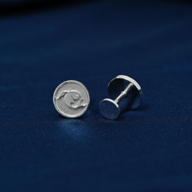 Personalized Gift from Bride to Father In Law - Pisces Zodiac Cufflinks - I'm Lucky To Have Two Father