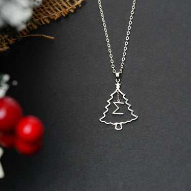 Sigma Christmas Tree Necklace