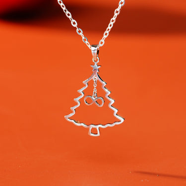 Infinite Christmas Tree Necklace