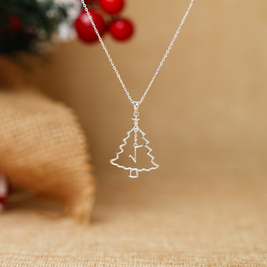 Mathematical Christmas Tree Necklace