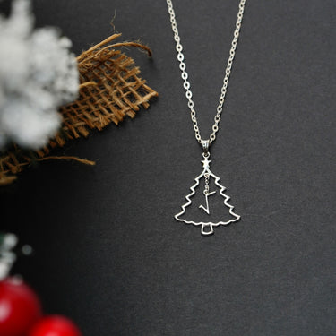 Mathematical Christmas Tree Necklace