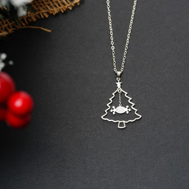 Magnetic Christmas Tree Necklace