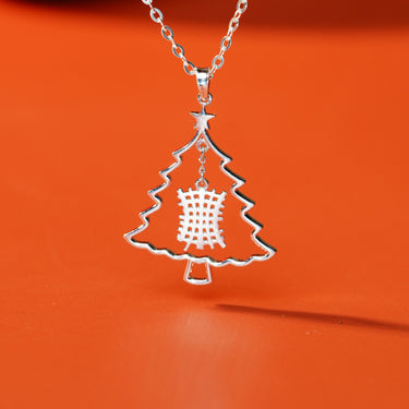 Electromagnetic Christmas Tree Necklace