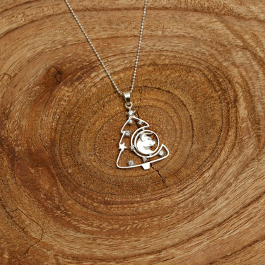 Taurus Chrismas Tree Necklace