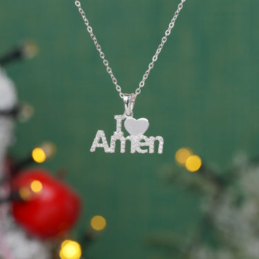I Love Amen Necklace
