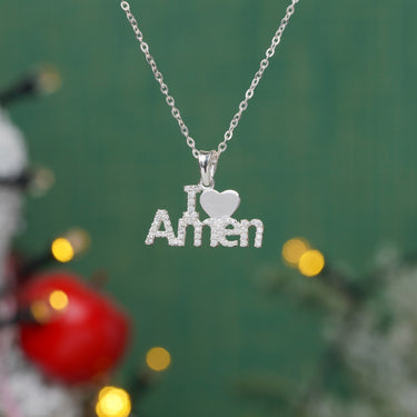 I Love Amen Necklace