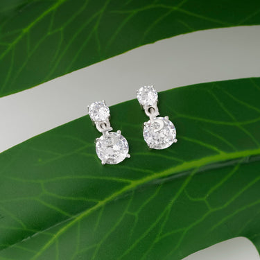 Stone Drop Earrings