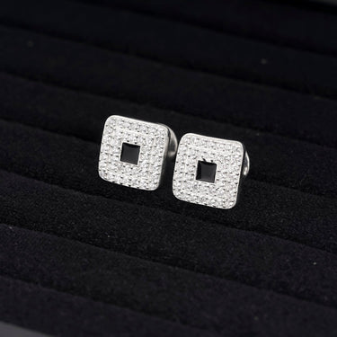 Square Gem Radiance Cufflinks