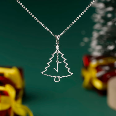 Mathematical Christmas Tree Necklace