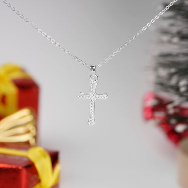 Crystal Cross Necklace