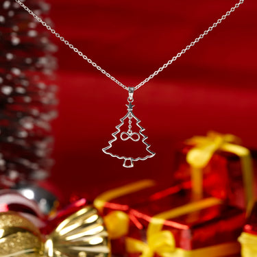 Infinite Christmas Tree Necklace