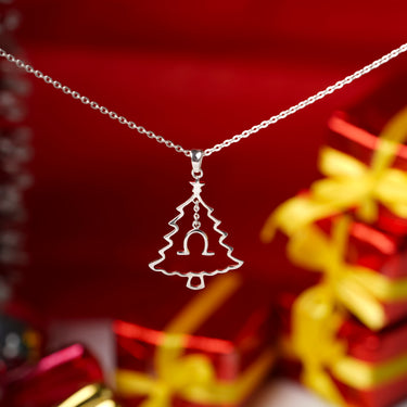 Omega Christmas Tree Necklace