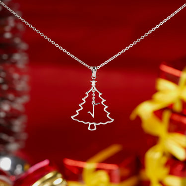 Mathematical Christmas Tree Necklace