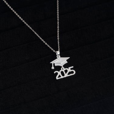 Personalized Gifts For Graduation - Grad Cap Charm Necklace - Congratulations on graduating, Happy Graduation