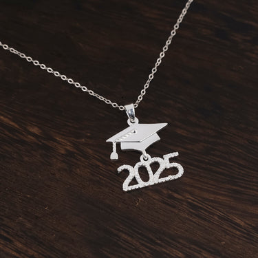 Personalized Gifts For Graduation - Grad Cap Charm Necklace - Congratulations on graduating, Happy Graduation