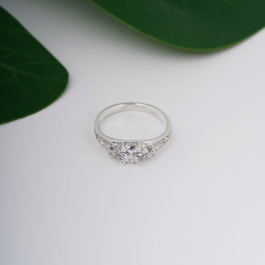 Unity Sparkle Moissanite Ring