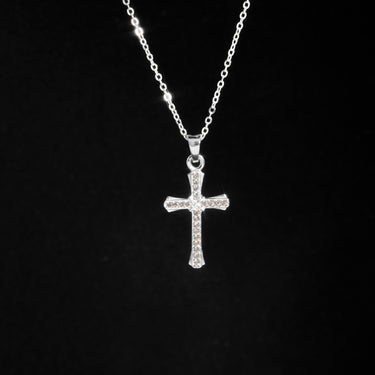 Crystal Cross Necklace