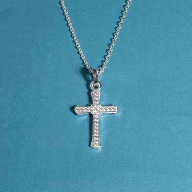 Crystal Cross Necklace