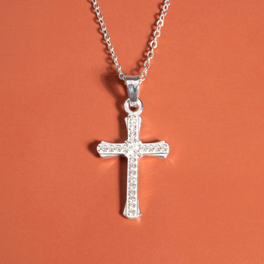 Crystal Cross Necklace