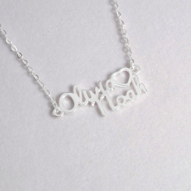 Customized Name Couple Necklace