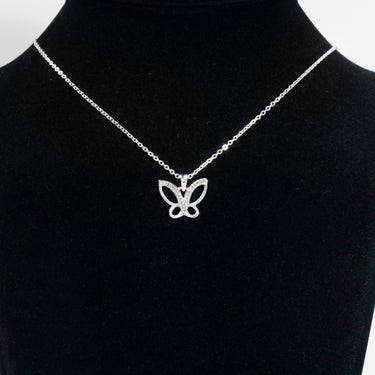 Sparkling Butterfly Necklace