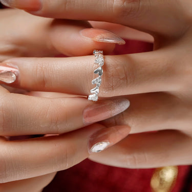 Heart Band Ring