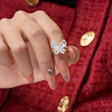 Dainty Butterfly Ring