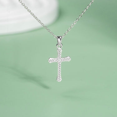 Crystal Cross Necklace