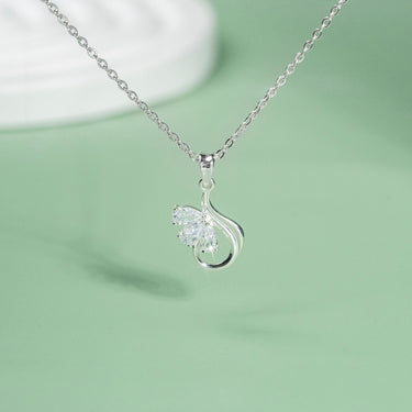 Sparkling Droplet Necklace