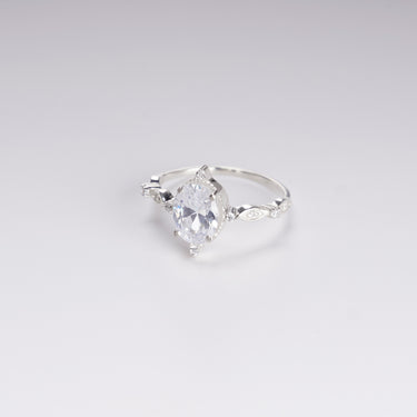 Oval Solitaire Ring