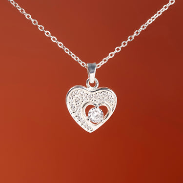 Heart in Heart Pendant