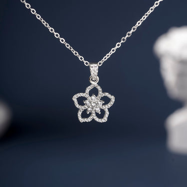 Five-petal Flower Necklace