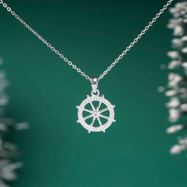 Ship Wheel Necklace