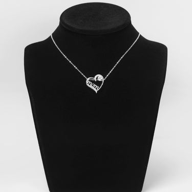 Personalized Gift For Birthday - Shiny Mom Necklace - Happy Birthday, To My Mom From Your Son, "I'm so Proud to Call You My Mom".