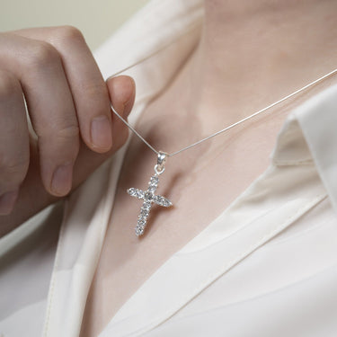 Classic Cross Pendant Necklace