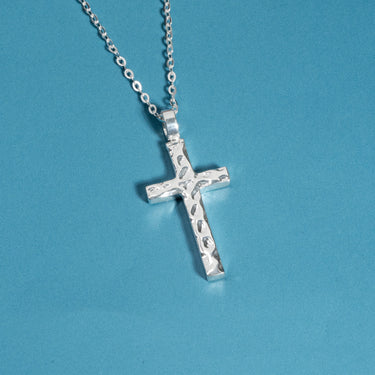 Personalized Gift For Soulmate - Cross Gemstone Necklace - Happy Valentine's Day, Love You Forever and Always, Your Soulmate.