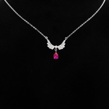 Personalized Gift For Soulmate - Demeter Wings Necklace - Happy Valentine's Day, Love You Forever and Always, Your Soulmate.