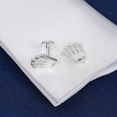 Regal Crown Cufflinks