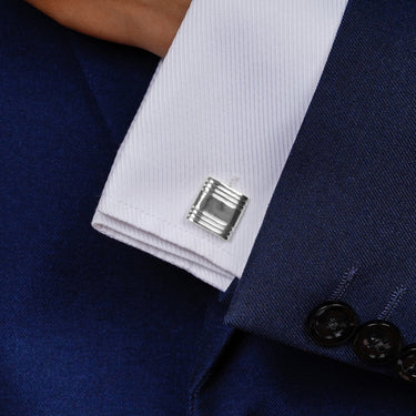 Stripe Symmetry Cufflinks